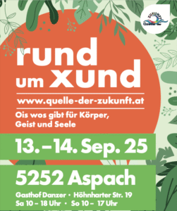 Broschüre zur Messe "rund um xund"